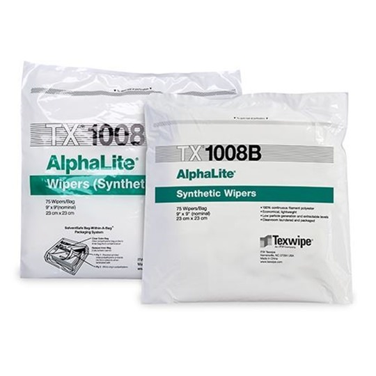 AlphaLite® Dry Cleanroom Wipers, Non-Sterile AlphaLite® Dry Cleanroom Wipers, Non-Sterile