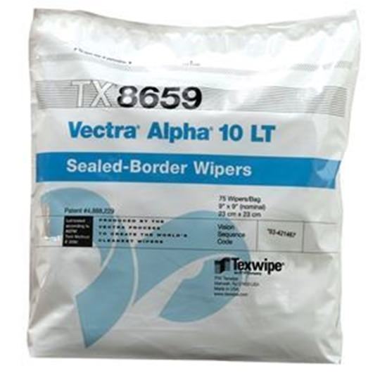 Show details for Vectra® Alpha® 10 LT Dry Cleanroom Wipers, Non-Sterile Picture of Vectra® Alpha® 10 LT Dry Cleanroom Wipers, Non-Sterile