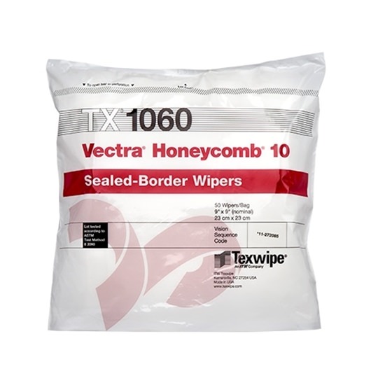 Show details for Vectra® Honeycomb® 10 TX1060 Dry Cleanroom Wipers, Non-Sterile Picture of Vectra® Honeycomb® 10 TX1060 Dry Cleanroom Wipers, Non-Sterile