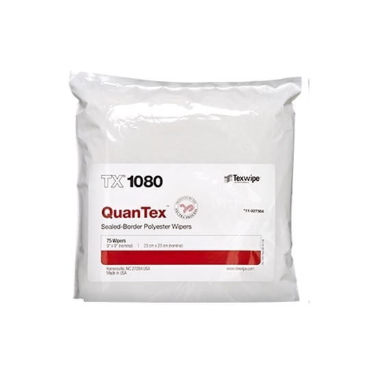 Show details for Vectra® QuanTex™ TX1080 Dry Cleanroom Wipers, Non-Sterile Picture of Vectra® QuanTex™ TX1080 Dry Cleanroom Wipers, Non-Sterile