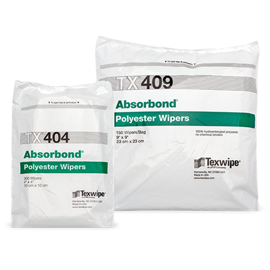 Absorbond® Dry Nonwoven Cleanroom Wipers, Non-Sterile Absorbond® Dry Nonwoven Cleanroom Wipers, Non-Sterile