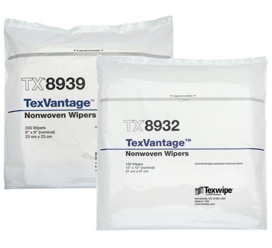 Show details for Texvantage™ Dry Nonwoven Cleanroom Wipers, Non-Sterile Picture of Texvantage™ Dry Nonwoven Cleanroom Wipers, Non-Sterile