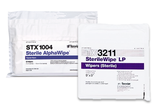 AlphaWipe® Dry Cleanroom Wipers, Sterile AlphaWipe® Dry Cleanroom Wipers, Sterile