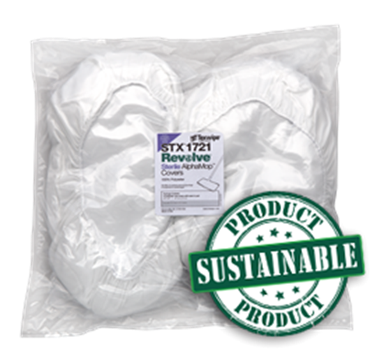 REVOLVE AlphaMop™ Sustainable Integrated Covers/Pads, Sterile STX1721 REVOLVE AlphaMop™ Sustainable Integrated Covers/Pads, Sterile STX1721