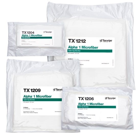 Show details for Alpha® 1 Microfiber Dry Cleanroom Wipers, Non-Sterile Picture of Alpha® 1 Microfiber Dry Cleanroom Wipers, Non-Sterile