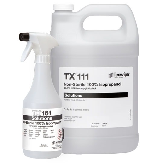 Show details for 100% ISOPROPYL ALCOHOL (IPA), NON-STERILE Picture of 100% ISOPROPYL ALCOHOL (IPA), NON-STERILE