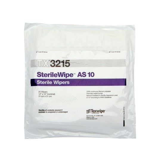 Show details for AlphaSorb® 10 TX3215 Dry Cleanroom Wipers, Sterile Picture of AlphaSorb® 10 TX3215 Dry Cleanroom Wipers, Sterile
