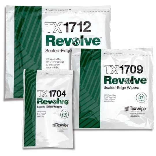 Show details for REVOLVE™ Sustainable Dry Cleanroom Wipers, Non-Sterile Picture of REVOLVE™ Sustainable Dry Cleanroom Wipers, Non-Sterile