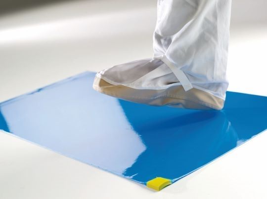Show details for 18" x 36" CleanStep™  Adhesive Mat, Blue AMA183681B Picture of 18" x 36" CleanStep™  Adhesive Mat, Blue AMA183681B