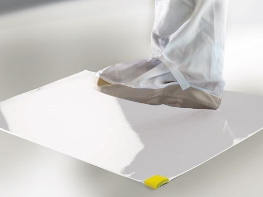 Show details for 25" x 45" CleanStep™ Adhesive Mat, White  AMA254581W Picture of 25" x 45" CleanStep™ Adhesive Mat, White  AMA254581W